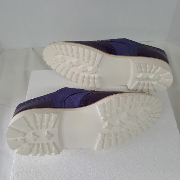 Cesare Firrao Purple Men\'s Shoes